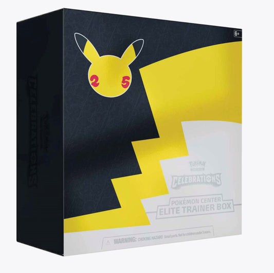 25th anniversary Pokémon center elite trainer box